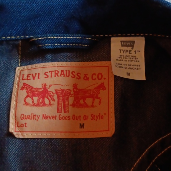 Levi Jean Jacket type 1 2003 denim jacket - Picture 4 of 4